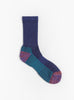 Double Face Socks Dark Blue from ROTOTO at Couverture & The Garbstore
front