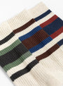 3 Pack Everyday Socks Green, Blue and Burgundy from ROTOTO at Couverture & The Garbstore
detail