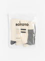 Recycled Cotton and Wool 3 Pack Socks Off White and Black from ROTOTO at Couverture & The Garbstore
pack