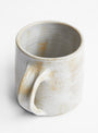 Brushstroke Stoneware Mug Natural by Carrick Ceramics at Couverture & The Garbstore Close Up