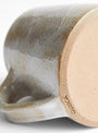 Brushstroke Stoneware Mug Natural by Carrick Ceramics at Couverture & The Garbstore Base