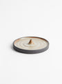 Stoneware Incense Holder Almond by Carrick Ceramics at Couverture & The Garbstore Main