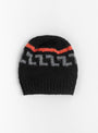 Hand Knit Pattern Beanie Black Mix by Sublimeroe at Couverture & The Garbstore Main