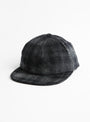 Needle Check Baseball Cap Black Check by Sublimeroe at Couverture & The Garbstore Main
