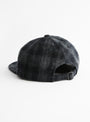 Needle Check Baseball Cap Black Check by Sublimeroe at Couverture & The Garbstore Back