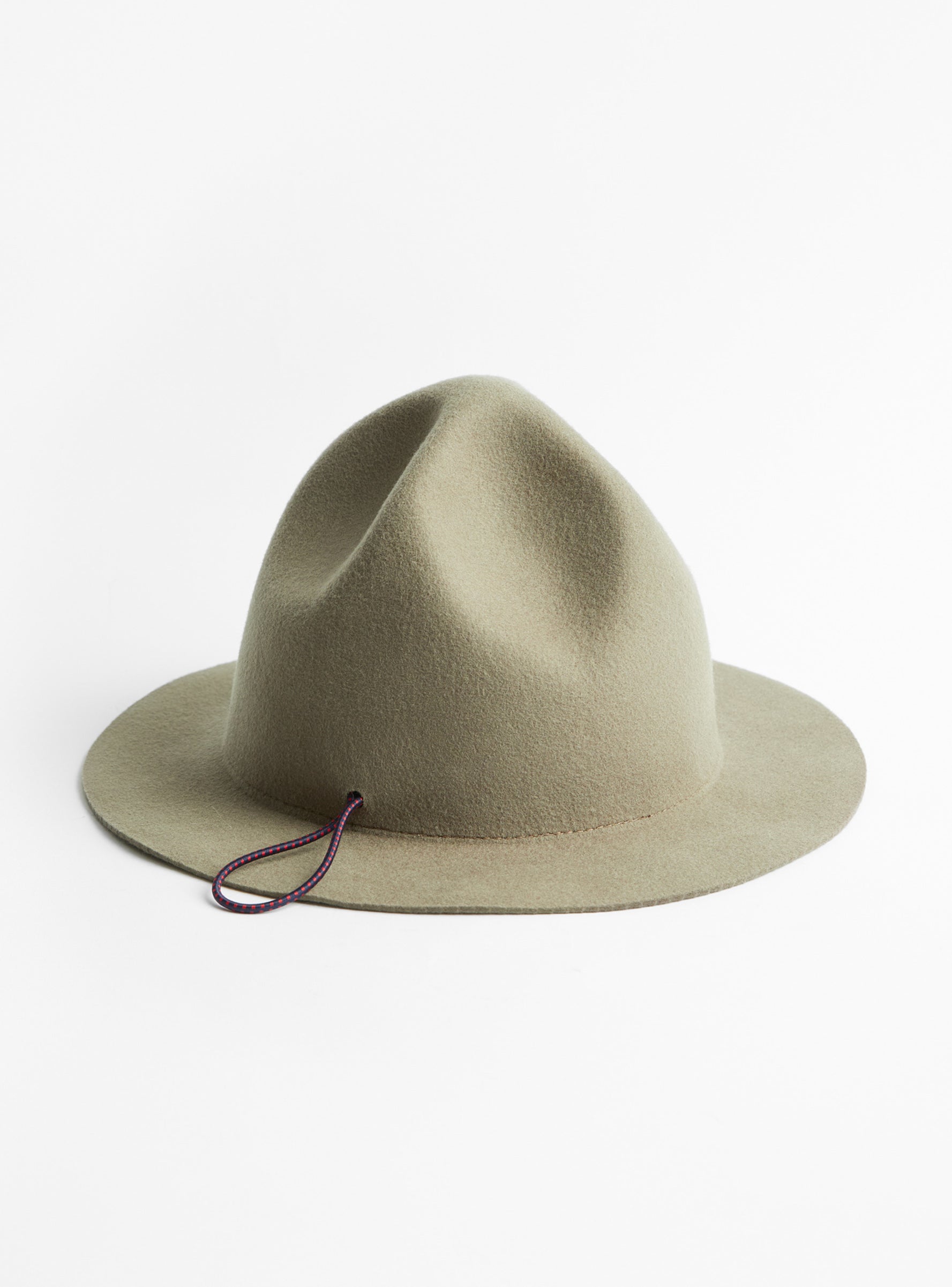 Packable Travel Wool Mountain Hat Khaki Grey by Sublimeroe