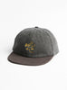 Washed Cotton Rat Cap Black by TDR at Couverture & The Garbstore Front