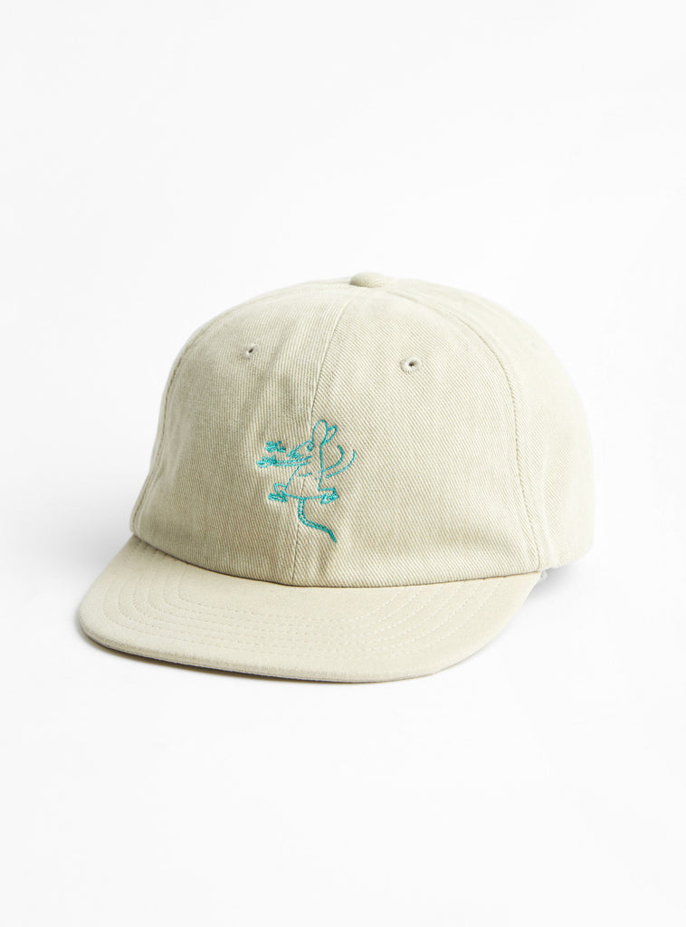 Washed Cotton Rat Cap Off White by TDR at Couverture & The Garbstore Front