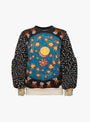 The Multi Print 3A pullover from Anntian at Couverture & The Garbstore
front