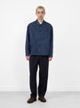 Travail 2 Jacket arrives from Post O'Alls in Indigo Deep Wash at Couverture & The Garbstore
model front 