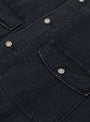 The M41 Denim Coverall Jacket arrives from CIOTA in Medium Black at Couverture & The Garbstore
pocket
