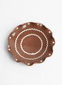 The Serving Ripple Plate from Casa De Folklore at Couverture & The Garbstore
top 