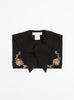 The Cashmere Sailor Scarf in Black from Hansel from Basel at Couverture & The Garbstore
front 