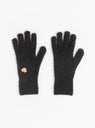 The Cashmere Heart Gloves in Black from Hansel from Basel at Couverture & The Garbstore
front 