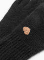 The Cashmere Heart Gloves in Black from Hansel from Basel at Couverture & The Garbstore
stitch 