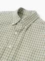 The Twill Plaid Big BD Shirt Beige and Grey from Sedan All-Purpose at Couverture & The Garbstore
collar 
