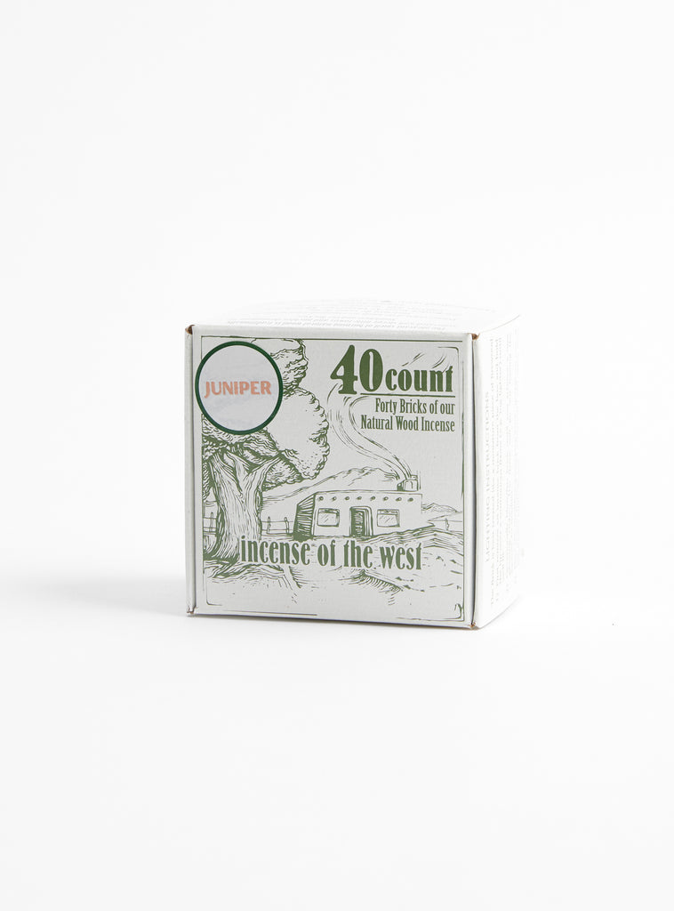 The Juniper Wood incense by Incienso De Santa Fe at Couverture & The Garbstore
front 
