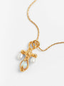The Daphne and Apollo Chain Gold with Pearl at Couverture & The Garbstore
pendant 