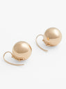 The Sphere Drop Earrings from Annika Inez arrive in Gold at Couverture & The Garbstore
detail 