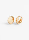 The Gentle Slope Earrings from Annika Inez arrive in Gold at Couverture & The Garbstore
side