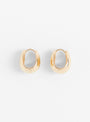 The Gentle Slope Earrings from Annika Inez arrive in Gold at Couverture & The Garbstore
front