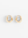 The Gentle Slope Earrings from Annika Inez arrive in Gold at Couverture & The Garbstore
front