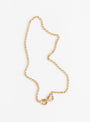 The Ample Clasp Necklace from Annika Inez arrives in Gold at Couverture & The Garbstore
front 
