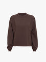The Mahuna Longsleeve T-Shirt from Sunray Sportswear in Raisin at Couverture & The Garbstore
front 