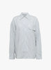 Wray Shirt Natural and Navy from YMC at Couverture & The Garbstore
front