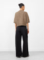 Kwai Knit Cardigan Taupe from YMC at Couverture & The Garbstore
back