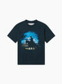 The Harvest Moon T-Shirt from One of These Days comes in Washed Black at Couverture & The Garbstore
front 