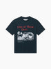 The Glad You're Here With Me T-Shirt from One of These Days comes in Washed Black at Couverture & The Garbstore
front