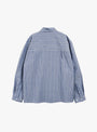 Wray Shirt Navy Stripe from YMC at Couverture & The Garbstore
back