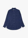 The Anti Shirt from YMC arrives in Navy at Couverture & The Garbstore
front 