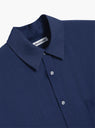 The Anti Shirt from YMC arrives in Navy at Couverture & The Garbstore
collar 