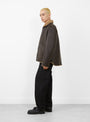 Palin Jacket Brown from YMC at Couverture & The Garbstore
model side