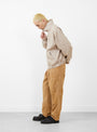 The Duck Painter Pants in Brown from Herill at Couverture & The Garbstore model side 