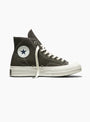 Chuck Taylor All Star First String Heavyweight Canvas Stone & Charcoal from Converse at Couverture & The Garbstore
front 