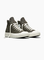 Chuck Taylor All Star First String Heavyweight Canvas Stone & Charcoal from Converse at Couverture & The Garbstore
front 