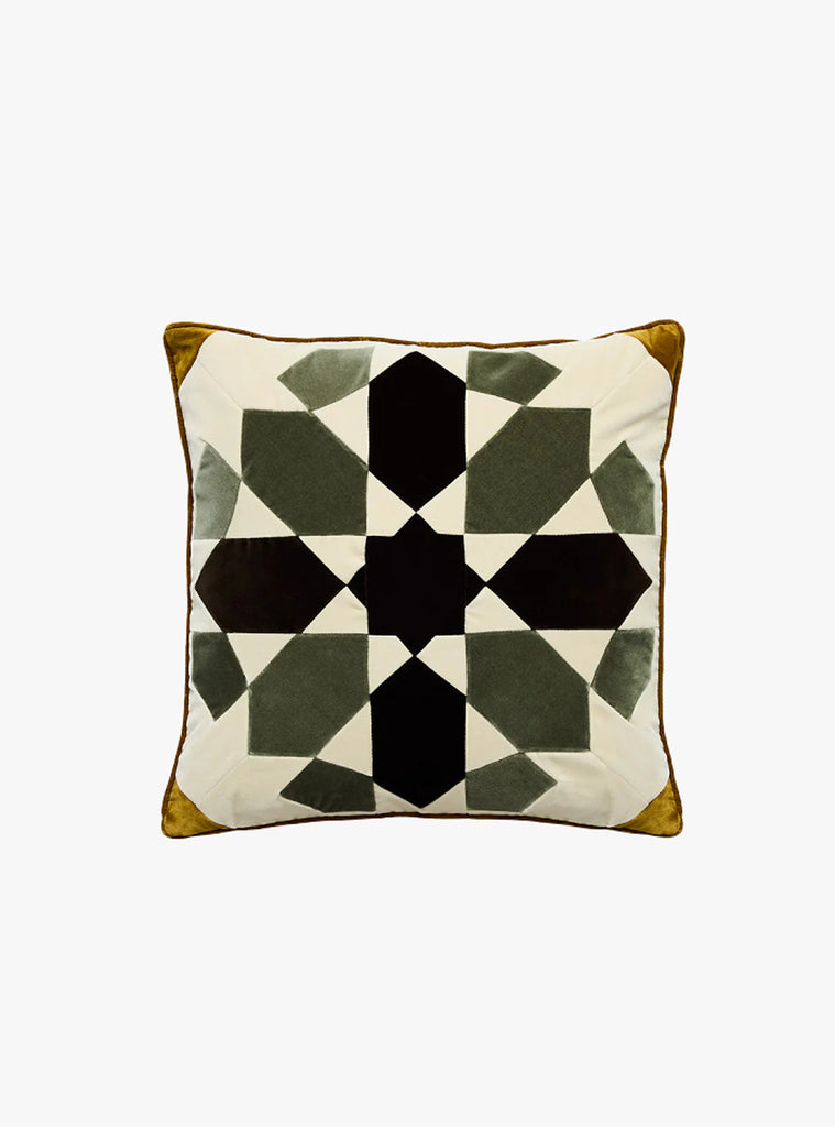 The Viola Cushion from Christina Lundsteen at Couverture & The Garbstore
front 