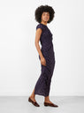 Delorate Dress Midnight from Rachel Comey at Couverture & The Garbstore
model side