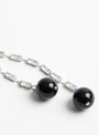 The Baguette Lariat Necklace in Black from Rachel Comey at Couverture & The Garbstore
detail 