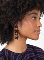 The Laurel Earrings in Black from Rachel Comey at Couverture & The Garbstore
model 