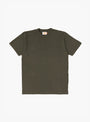 Haleiwa Short Sleeve T-shirt Black Olive at Couverture & The Garbstore
front 