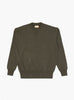 Laniakea Crewneck Sweat Black Olive from Sunray Sportswear at Couverture & The Garbstore
front 