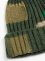 The 5G Wool Tugihagi Knit Beanie in Khaki from Kapital at Couverture & The Garbstore
detail