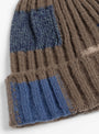 The 5G Wool Tugihagi Knit Beanie from Kapital at Couverture & The Garbstore detail 