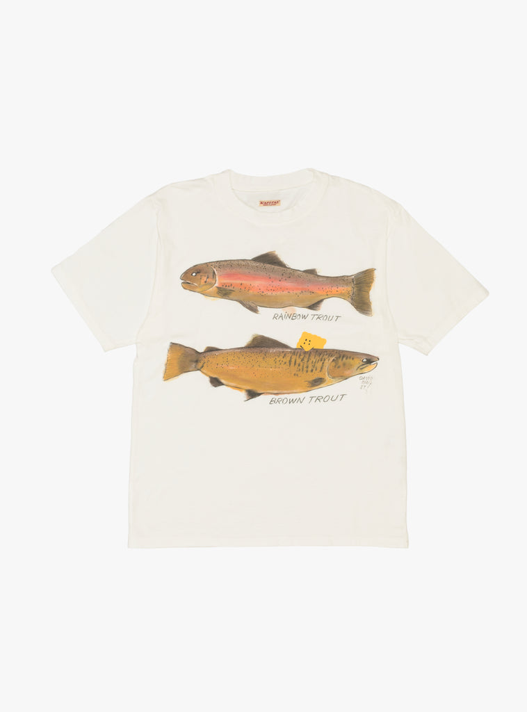 20/ Jersey Crew T-Shirt (Two Trouts Peckish Rainbowy)