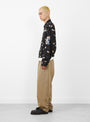 The Chino High Waist NIME Pants from Kapital at Couverture & The Garbstore
model side 
