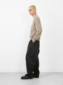 The Chino High Waist NIME Pants from Kapital at Couverture & The Garbstore
side model